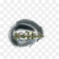 水彩墨房子-空若网 水彩墨房子-空若网