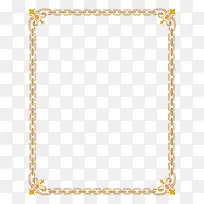 金属链子边框-空若网 金属链子边框-空若网