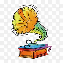 彩色的喇叭-空若网 彩色的喇叭-空若网