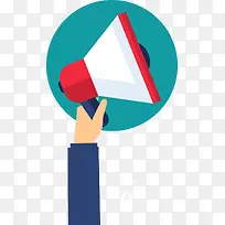 插画喇叭-空若网 插画喇叭-空若网