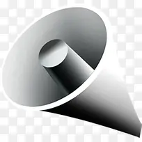 白色喇叭图标-空若网 白色喇叭图标-空若网