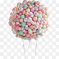 彩色时尚漂浮气球-空若网 彩色时尚漂浮气球-空若网