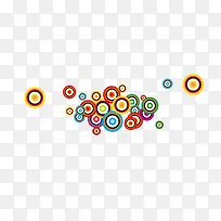 漂浮彩色圆圈-空若网 漂浮彩色圆圈-空若网