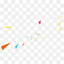 彩色漂浮几何-空若网 彩色漂浮几何-空若网