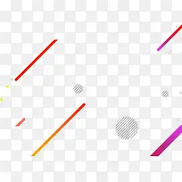 几何彩色线条漂浮-空若网 几何彩色线条漂浮-空若网