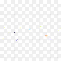 彩色唯美三角漂浮-空若网 彩色唯美三角漂浮-空若网