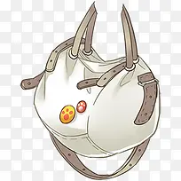 手绘灰色时尚包包-空若网 手绘灰色时尚包包-空若网