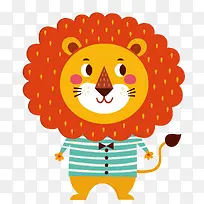 扁平化小动物插画-空若网 扁平化小动物插画-空若网