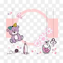 卡通可爱手绘小熊-空若网 卡通可爱手绘小熊-空若网