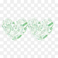 水果底纹-空若网 水果底纹-空若网