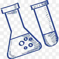 手绘化学器皿-空若网 手绘化学器皿-空若网