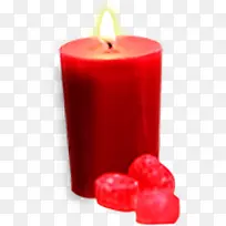 高清摄影红色的蜡烛-空若网 高清摄影红色的蜡烛-空若网