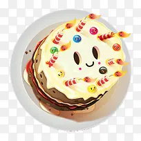 卡通生日蛋糕-空若网 卡通生日蛋糕-空若网