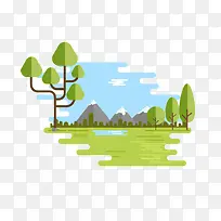 扁平化背景-空若网 扁平化背景-空若网