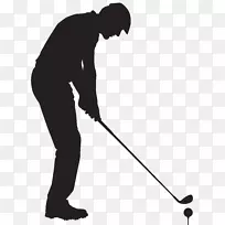 高尔夫剪影剪贴画-高尔夫-空若网 高尔夫剪影剪贴画-高尔夫-空若网