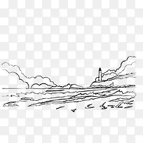 手绘风景-空若网 手绘风景-空若网