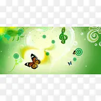 唯美绿色背景-空若网 唯美绿色背景-空若网