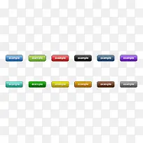 彩色半圆按钮-空若网 彩色半圆按钮-空若网