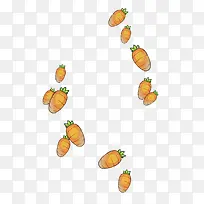 矢量掉落的萝卜-空若网 矢量掉落的萝卜-空若网