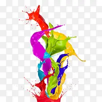 彩色泼绘-空若网 彩色泼绘-空若网