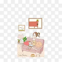 商业插画手绘卡通-空若网 商业插画手绘卡通-空若网