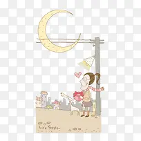 商业插画手绘卡通-空若网 商业插画手绘卡通-空若网