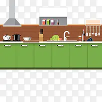 卡通厨房生活家居图片-空若网 卡通厨房生活家居图片-空若网
