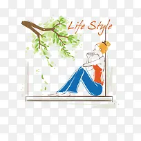 ���ڴ��ߵ�Ů��-������