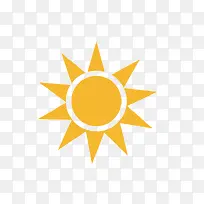 太阳卡通矢量素材-空若网 太阳卡通矢量素材-空若网