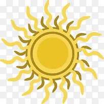 卡通手绘精美太阳-空若网 卡通手绘精美太阳-空若网