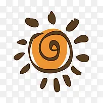 卡通手绘精美太阳-空若网 卡通手绘精美太阳-空若网