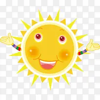 卡通可爱手绘太阳-空若网 卡通可爱手绘太阳-空若网