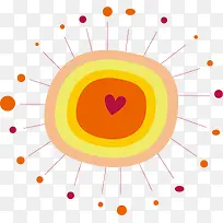 卡通可爱太阳花-空若网 卡通可爱太阳花-空若网