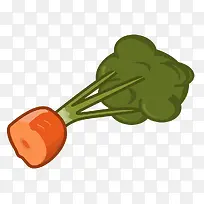 水彩萝卜-空若网 水彩萝卜-空若网