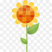 可爱卡通向日葵-空若网 可爱卡通向日葵-空若网