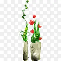 可爱唯美插画花朵-空若网 可爱唯美插画花朵-空若网