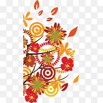 卡通可爱花朵漂浮-空若网 卡通可爱花朵漂浮-空若网