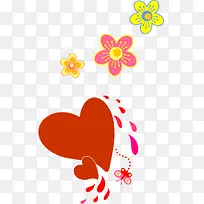 卡通彩色花朵可爱-空若网 卡通彩色花朵可爱-空若网