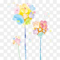 手绘可爱花朵-空若网 手绘可爱花朵-空若网