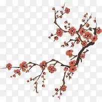 ����ڷ�ɫ÷����֦-������