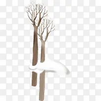 树枝冬季雪景素材-空若网 树枝冬季雪景素材-空若网