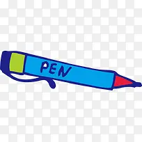 圆珠笔矢量素材-空若网 圆珠笔矢量素材-空若网