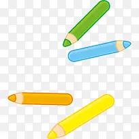 矢量卡通蜡笔素材-空若网 矢量卡通蜡笔素材-空若网