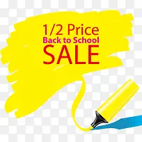 半价销售矢量素材,-空若网 半价销售矢量素材,-空若网