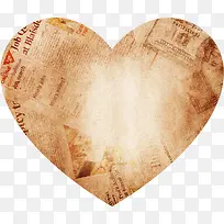 报纸爱心素材-空若网 报纸爱心素材-空若网