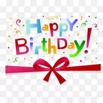 高兴的!生日剪贴画-生日卡-空若网 高兴的!生日剪贴画-生日卡-空若网