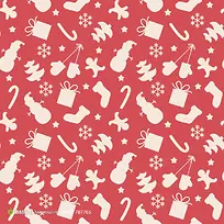 红色卡通圣诞节海报-空若网 红色卡通圣诞节海报-空若网