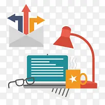 商务元素 学习 扁平化-空若网 商务元素 学习 扁平化-空若网