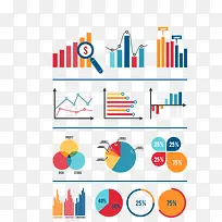 扁平化数据信息ppt元素-空若网 扁平化数据信息ppt元素-空若网