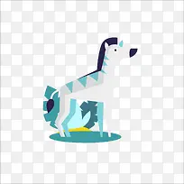 卡通白马-空若网 卡通白马-空若网